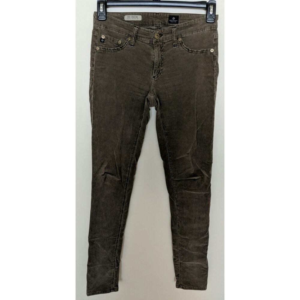 AG The Jegging Corduroy Jeans Super Skinny Low Rise 27R